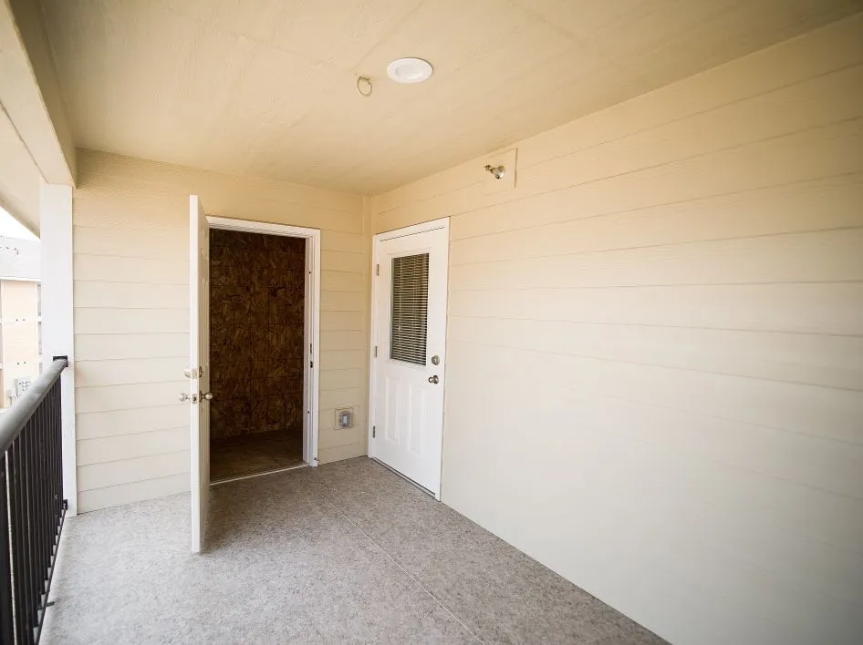 2 Bedroom Patio with Storage